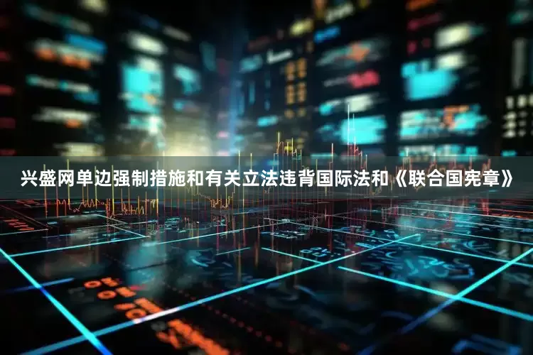 兴盛网单边强制措施和有关立法违背国际法和《联合国宪章》